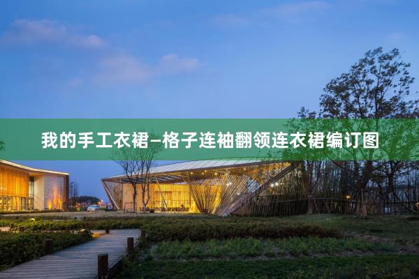 我的手工衣裙—格子连袖翻领连衣裙编订图