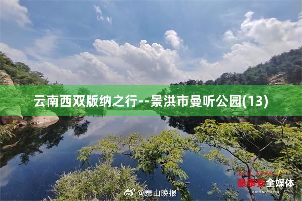 云南西双版纳之行--景洪市曼听公园(13)